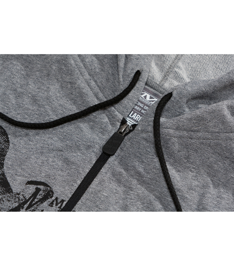 Racing Division Hoodie, Salt/Pepper, large image number 4