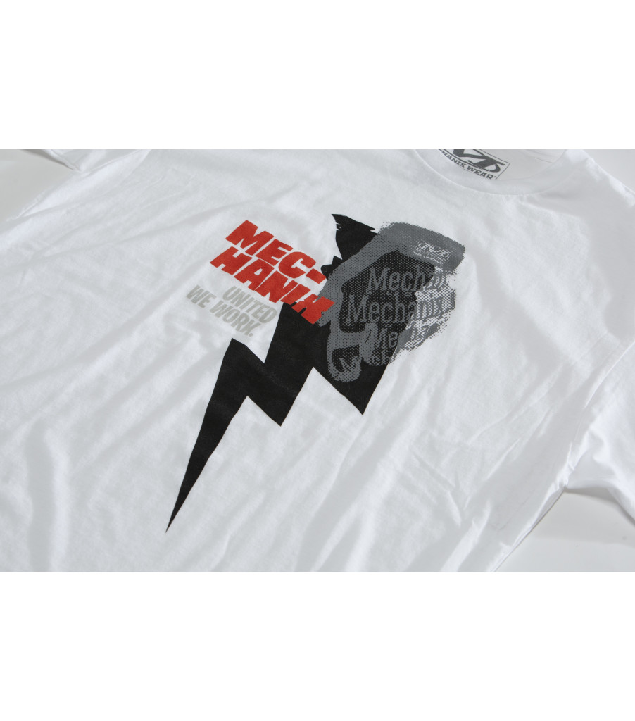 United We Work T-Shirt, White, large image number 3