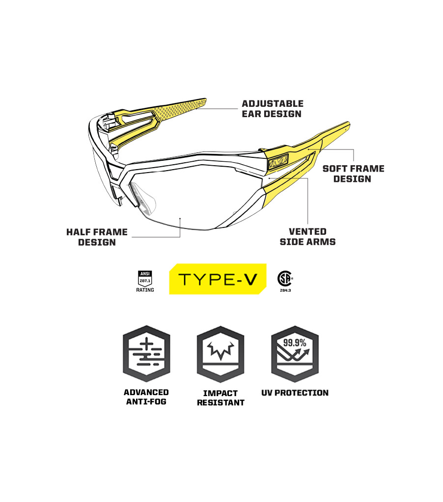 Type-V | Grey Frame | Fire Mirror Lens, Medium Grey/Black, large image number 1
