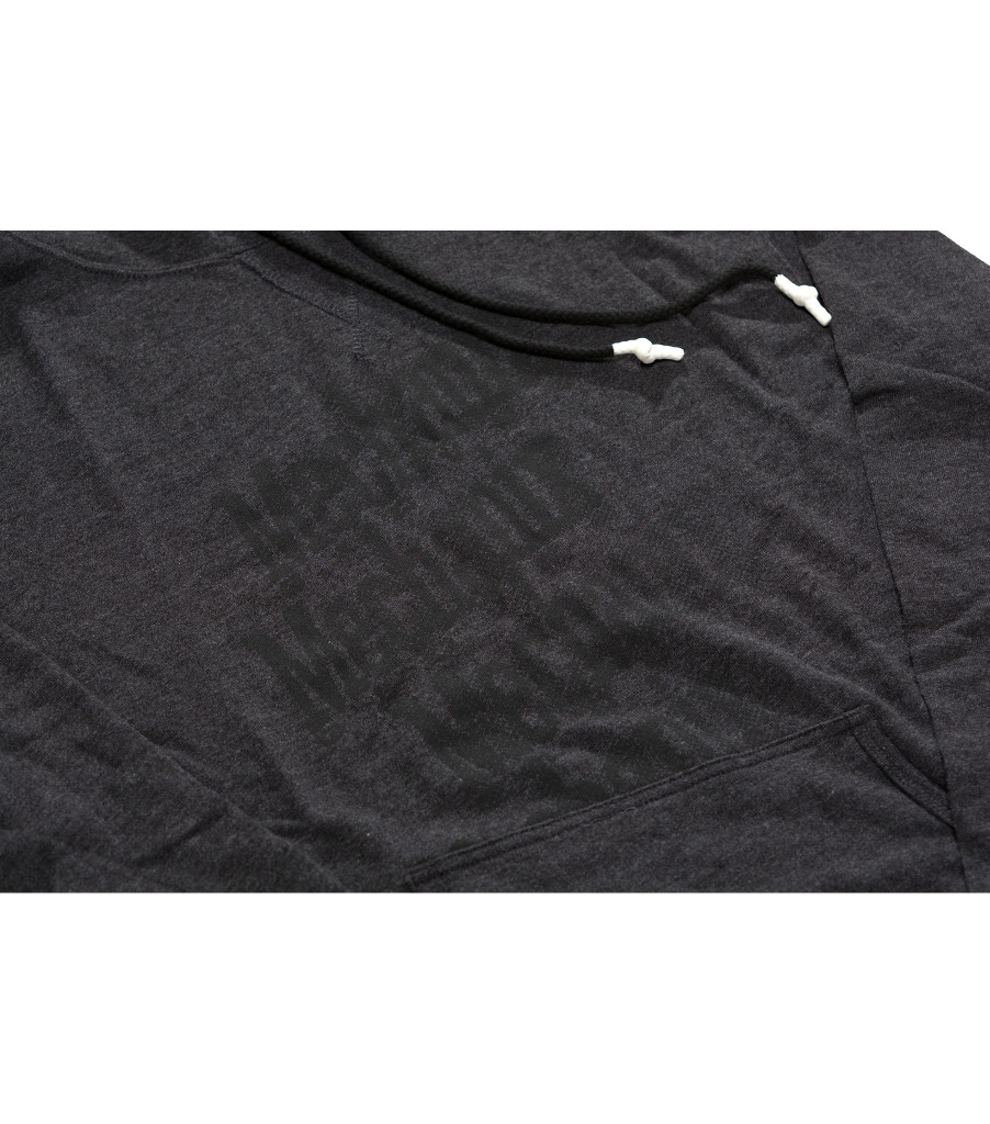 The Original&reg; Logo Hoodie, Charcoal Heather, large image number 5