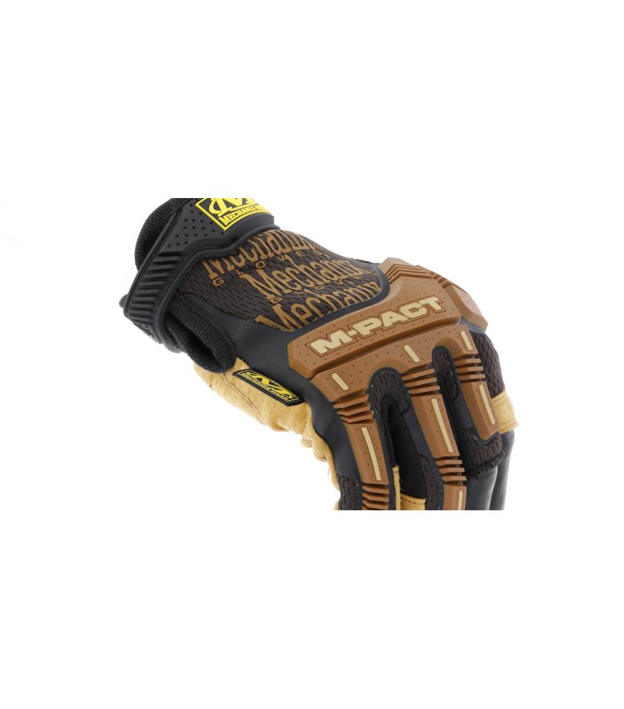 Leather M-Pact&reg; Fingerless Framer, Brown, large image number 2