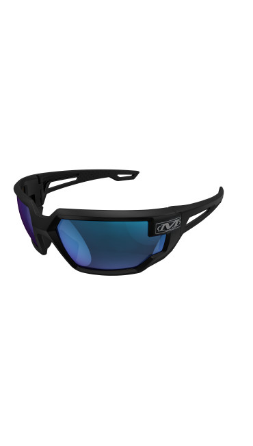 Type-X | Black Frame | Blue Mirror Lens