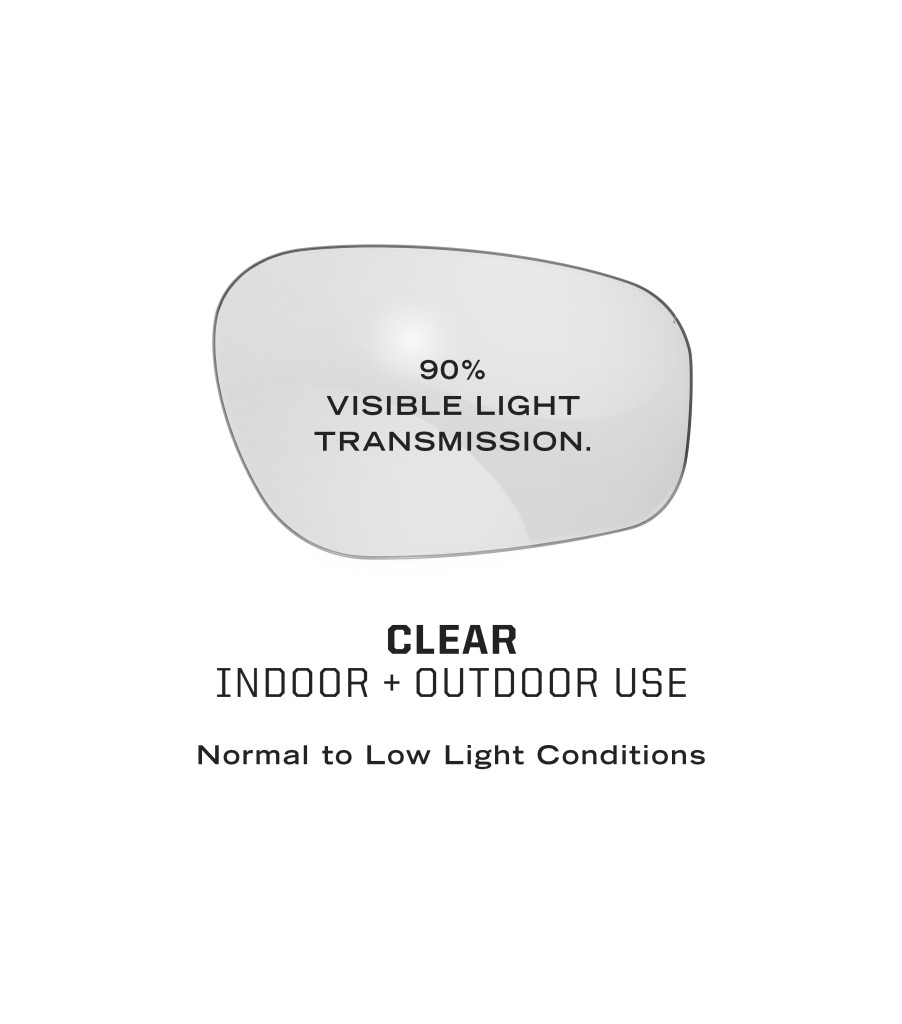 Type-N | Clear Frame | Clear Lens, Clear/Black, large image number 3